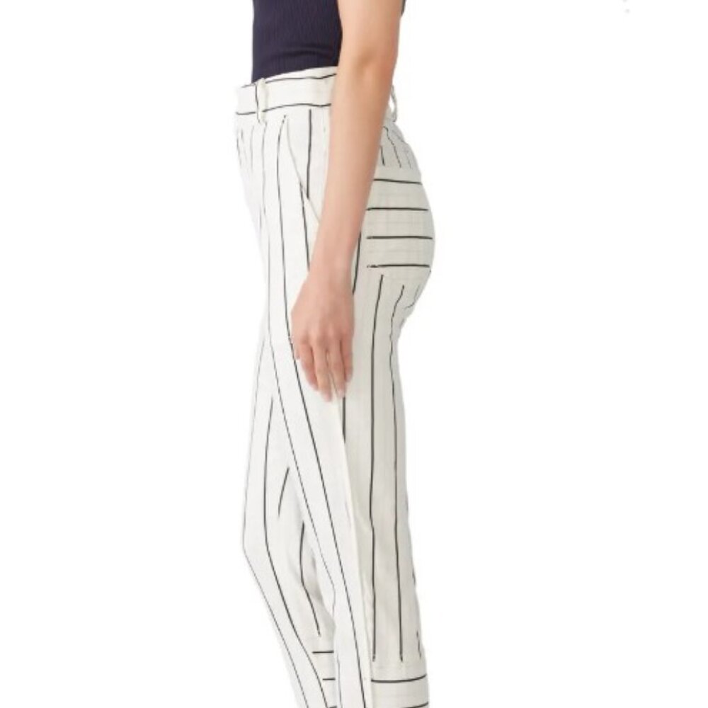 Derek Lam 10 Crosby Striped Utility Pants